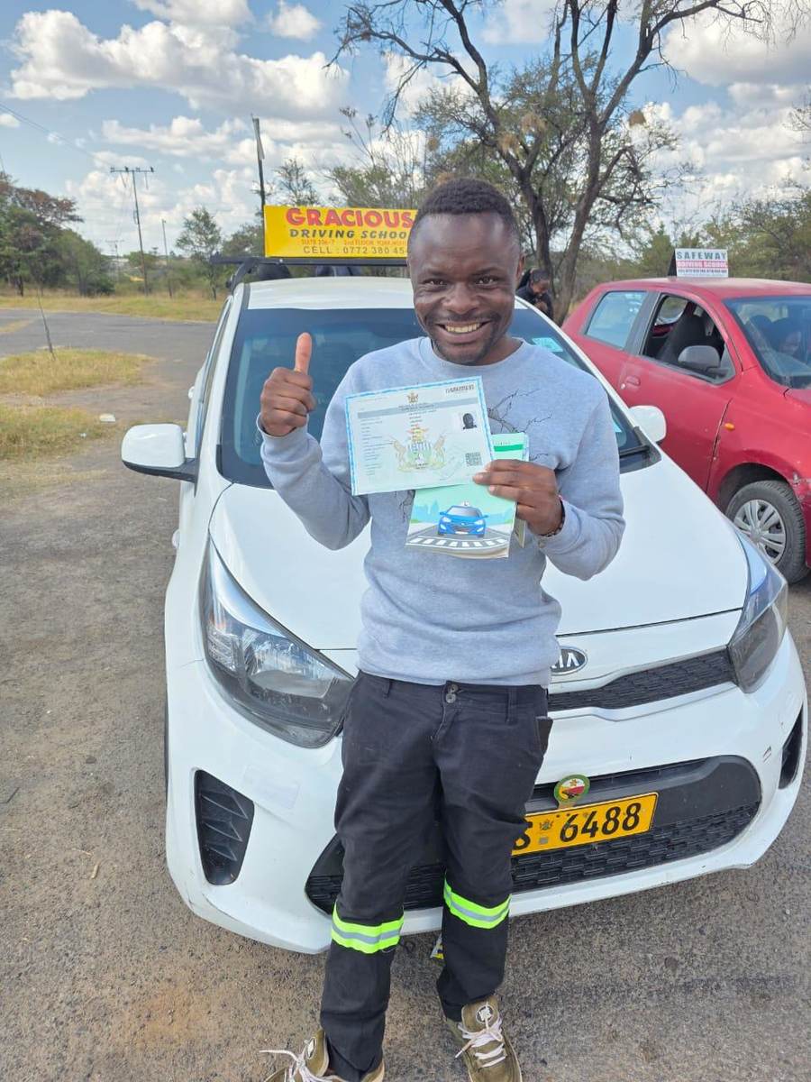 A big thumbs up for a fresh licence